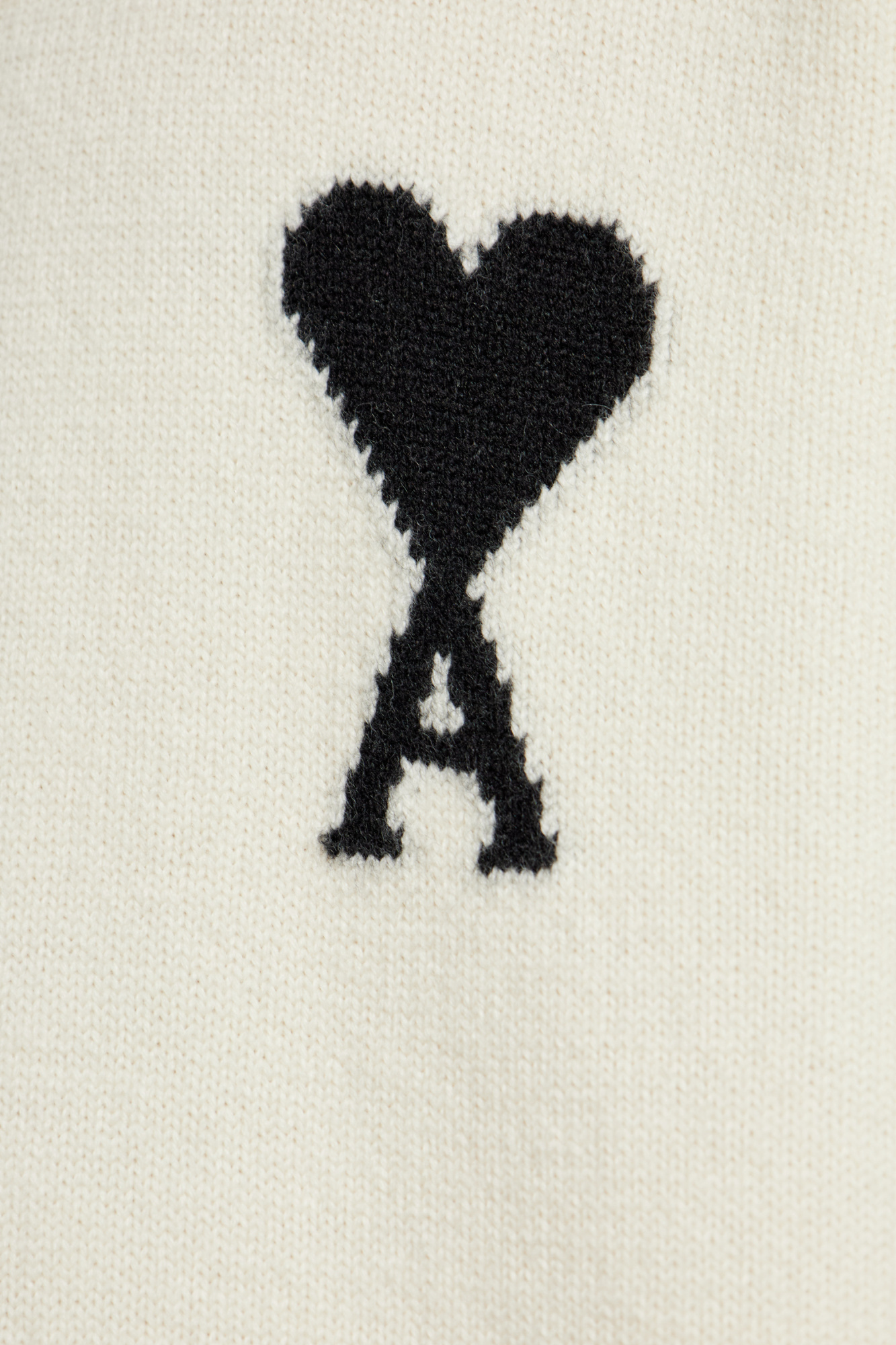 Cream Wool turtleneck Ami Alexandre Mattiussi - Vitkac AS